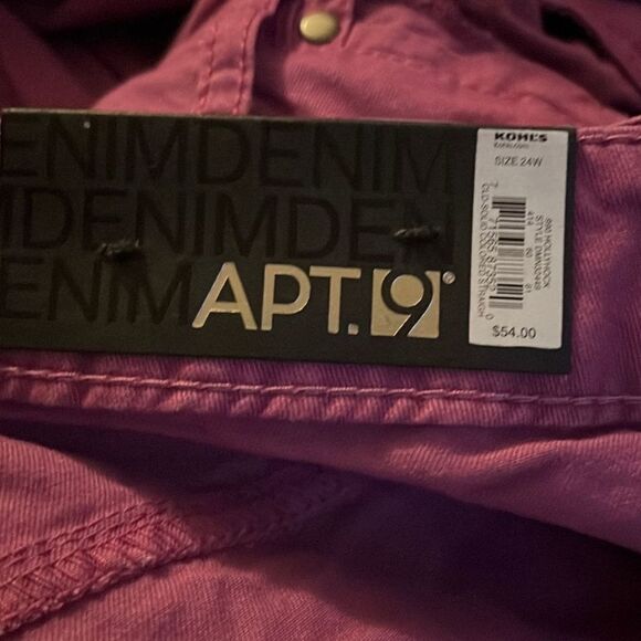 Apt 9 size 24w modern fit skinny leg pants - Picture 2 of 4